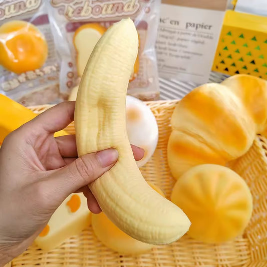 Peeled banana squishy