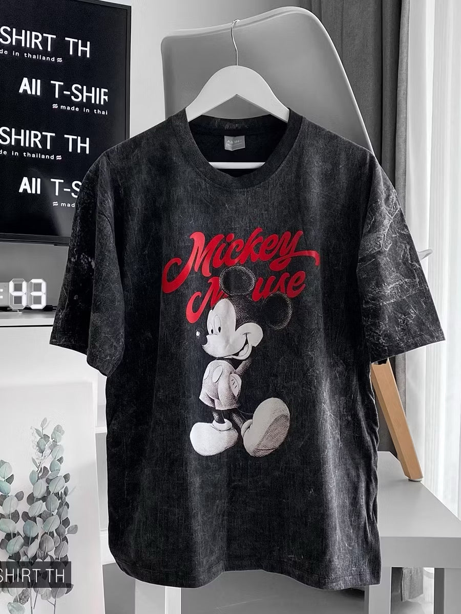 Classic Mickey Mouse Cartoon Vintage Oversized T-shirt