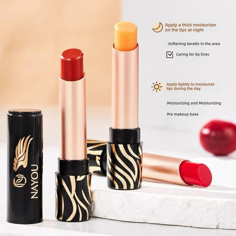 NAYOU Moisturising Jelly Lipstick – Glossy Tinted Lip Balm
