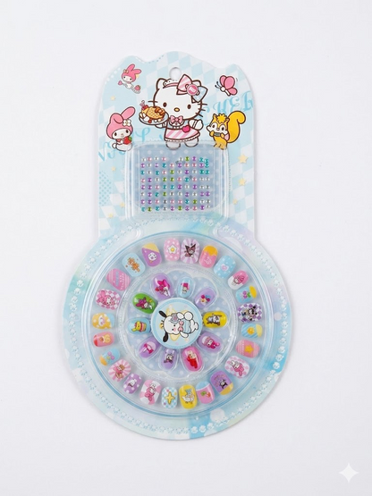 Sanrio press-on nail kits