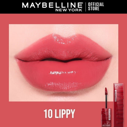 Maybelline Super Stay Vinyl Ink Liquid Lipstick | 16HR Wear, Transfer-Proof & Shine Finish