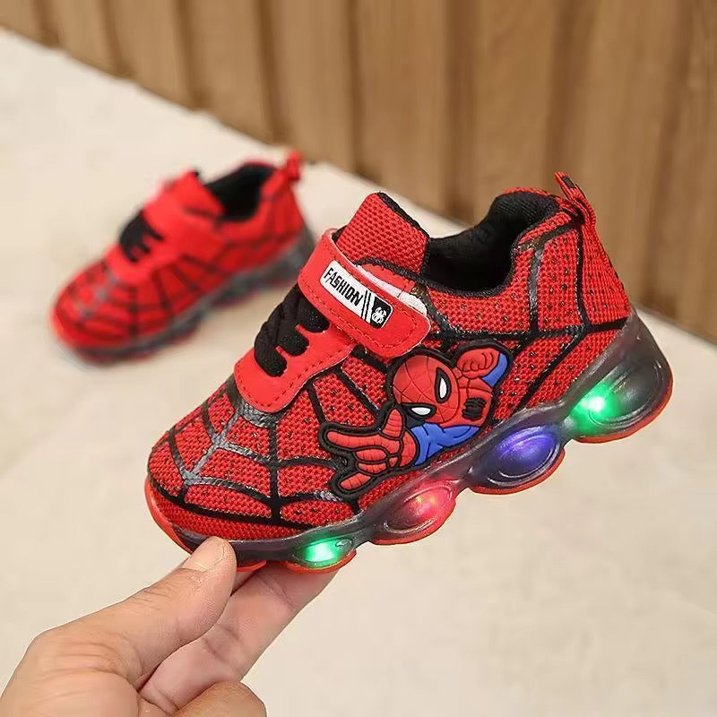 Spider-Man LED Light-Up Sneakers