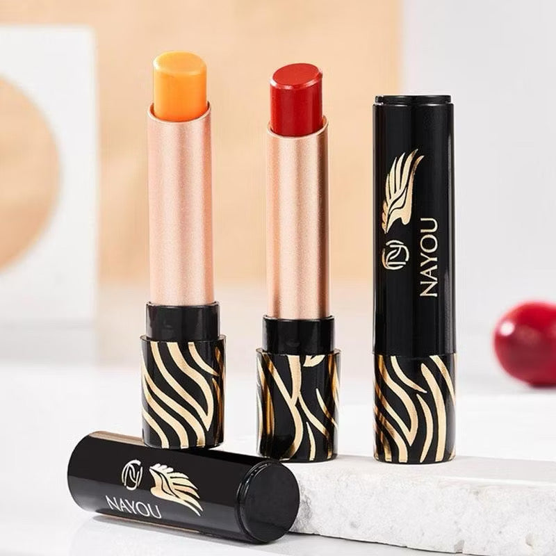 NAYOU Moisturising Jelly Lipstick – Glossy Tinted Lip Balm