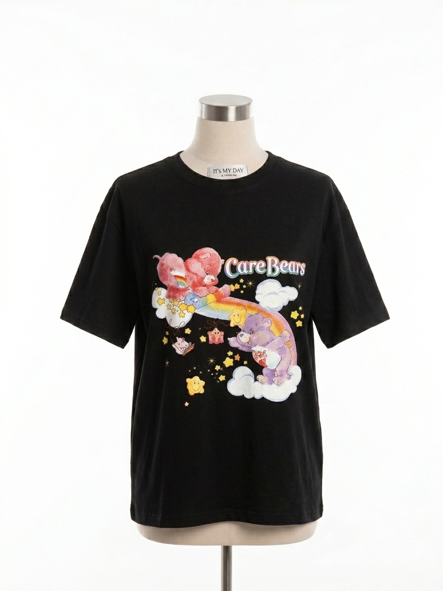 Rainbow Dreams Care Bear Oversized Tee