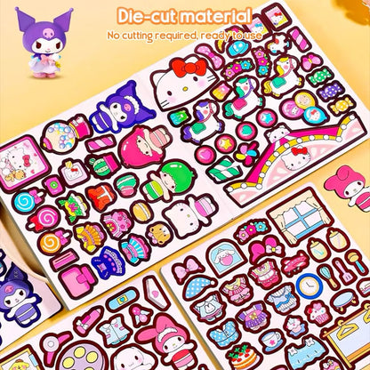 Sanrio Magnetic Quiet Book & Dress-Up Play Set