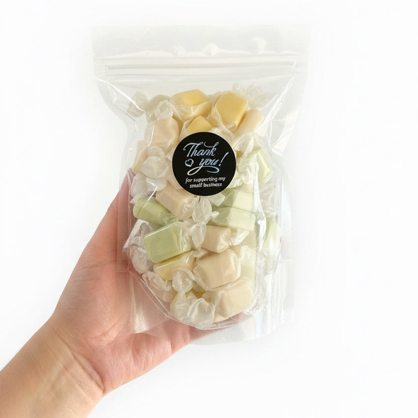 Mixed Flavor Soft Toffee Candy Pack - Milk, Pandan & Durian