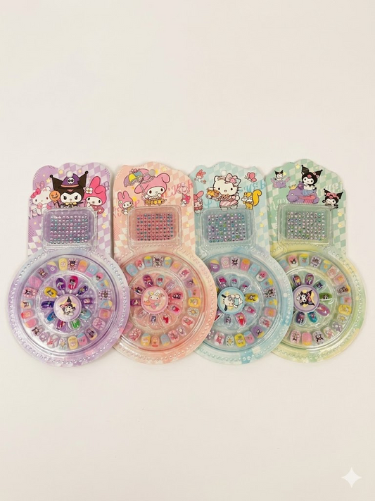 Sanrio press-on nail kits