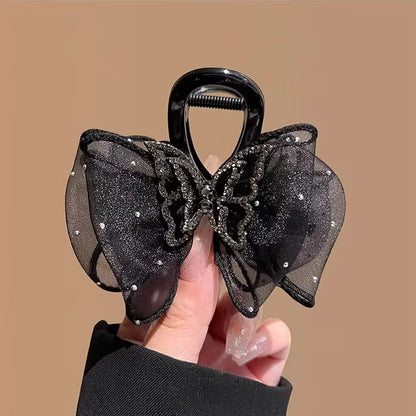 Shimmer Butterfly Tulle Hair Claw