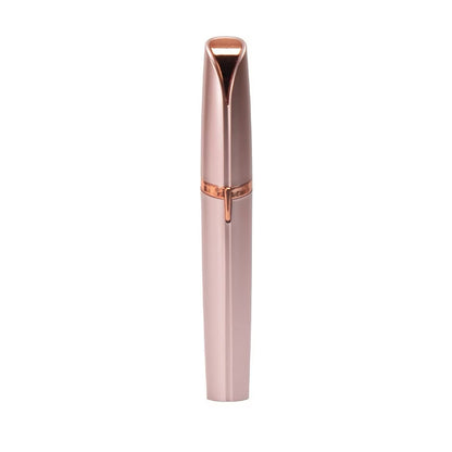 FUJGETSUU Portable Electric Eyebrow Trimmer for Women – Built-In LED Light, Gentle Facial Hair Remover & Waterproof Eyebrow Shaper