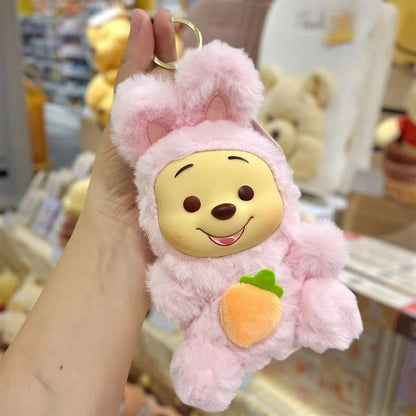 Winnie Pooh keychain by Kxh Official Store featuring a cute Pooh bear charm attached to a metal keyring