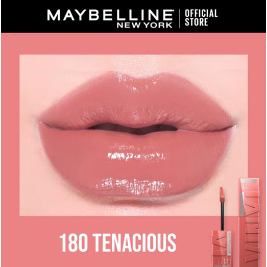 Maybelline Super Stay Vinyl Ink Liquid Lipstick | 16HR Wear, Transfer-Proof & Shine Finish