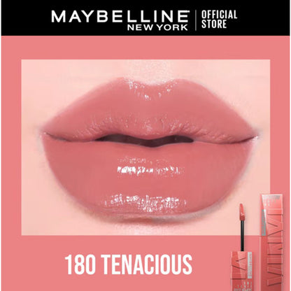 Maybelline Super Stay Vinyl Ink Liquid Lipstick | 16HR Wear, Transfer-Proof & Shine Finish
