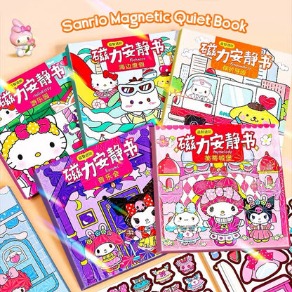 Sanrio Magnetic Quiet Book & Dress-Up Play Set