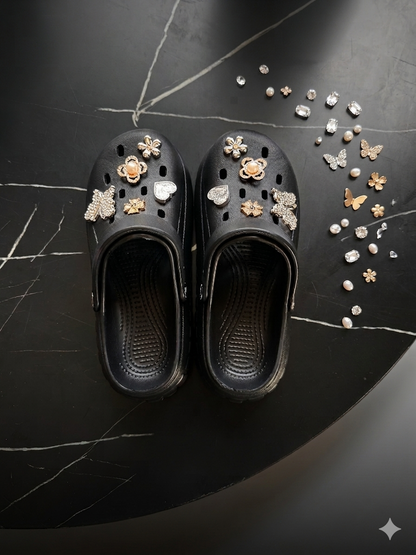 Bespoke Charm Collection by Kxh Official Store featuring various unique, handcrafted charms on a delicate chain.