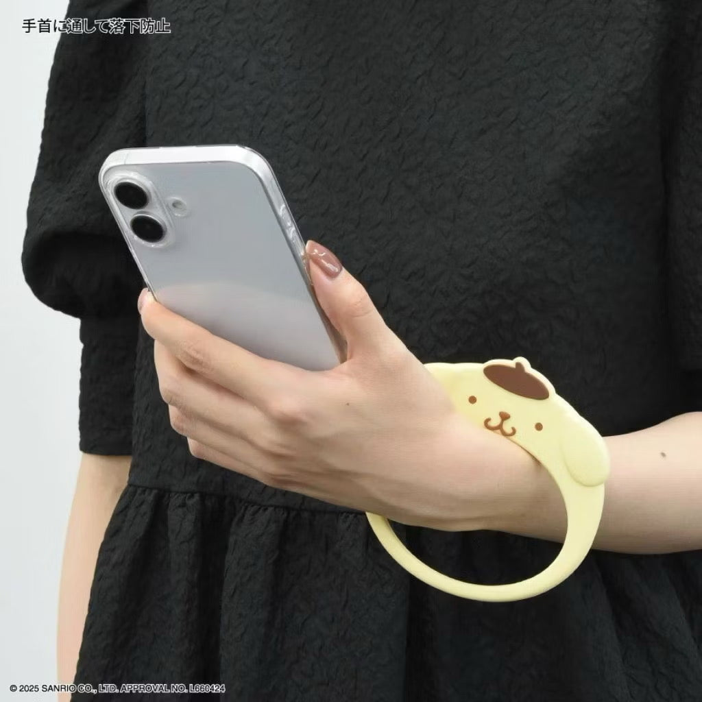 Sanrio Cinnamon Roll multiring bracelet by Kxh Official Store featuring colorful, cute ceramic rings with adorable character designs.