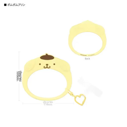 Sanrio Cinnamon Roll multiring bracelet by Kxh Official Store featuring colorful, playful design with multiple rings and Sanrio character accents.