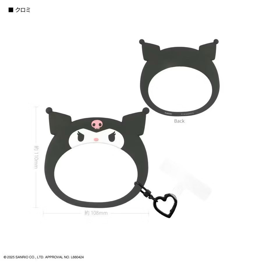 Sanrio Cinnamon Roll multiring bracelet by Kxh Official Store featuring colorful, playful designs on a silver-tone band.