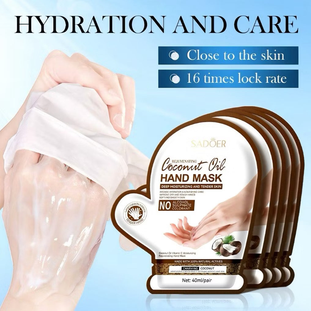 Coconut Oil Hand Mask