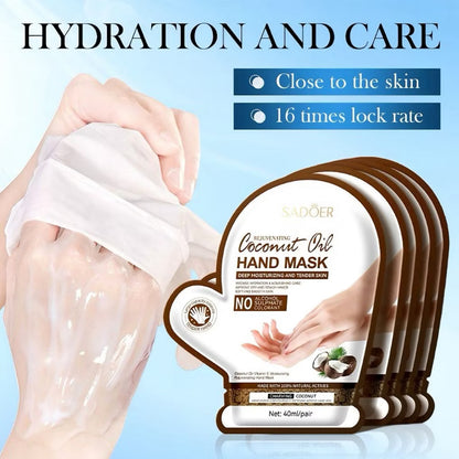 Coconut Oil Hand Mask