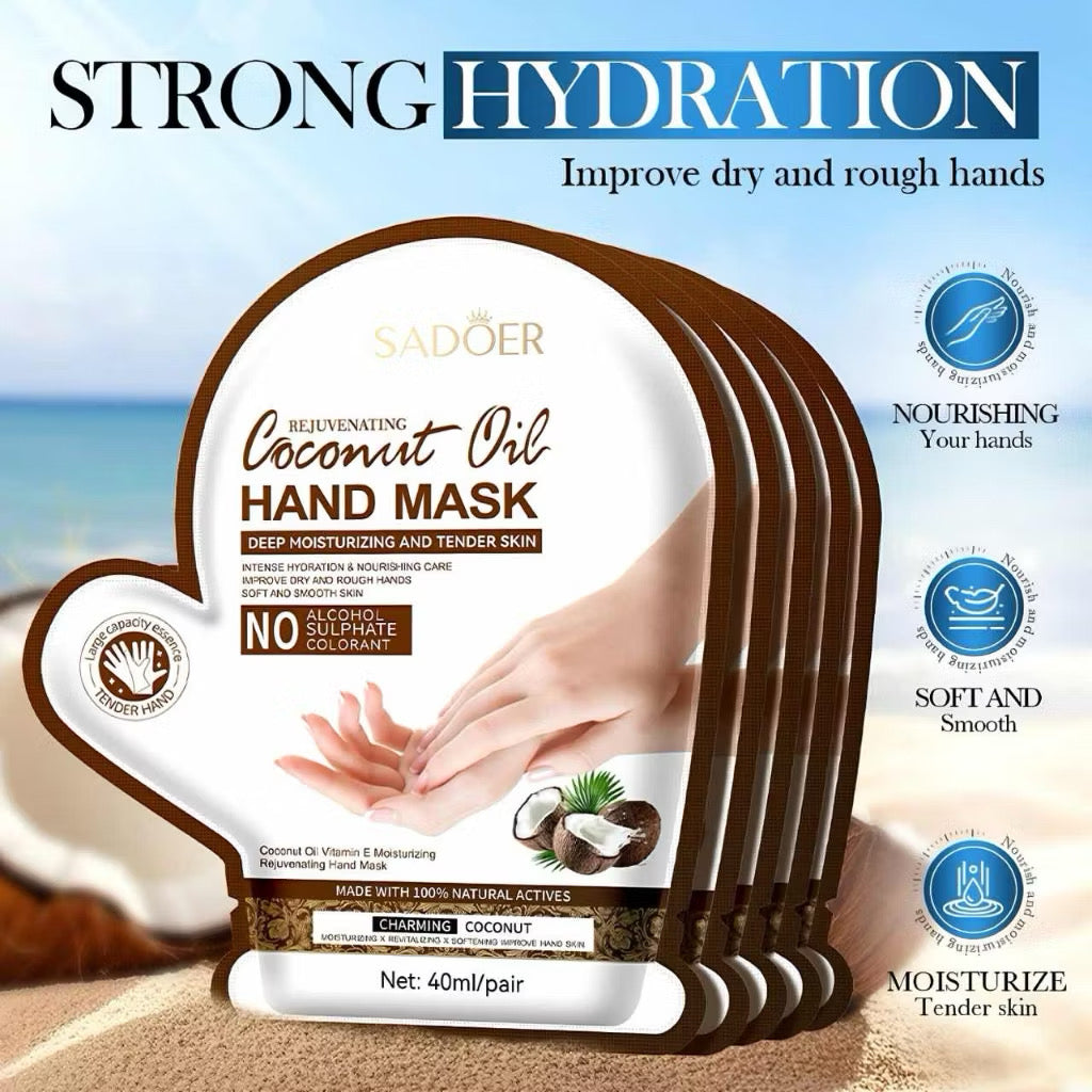 Coconut Oil Hand Mask
