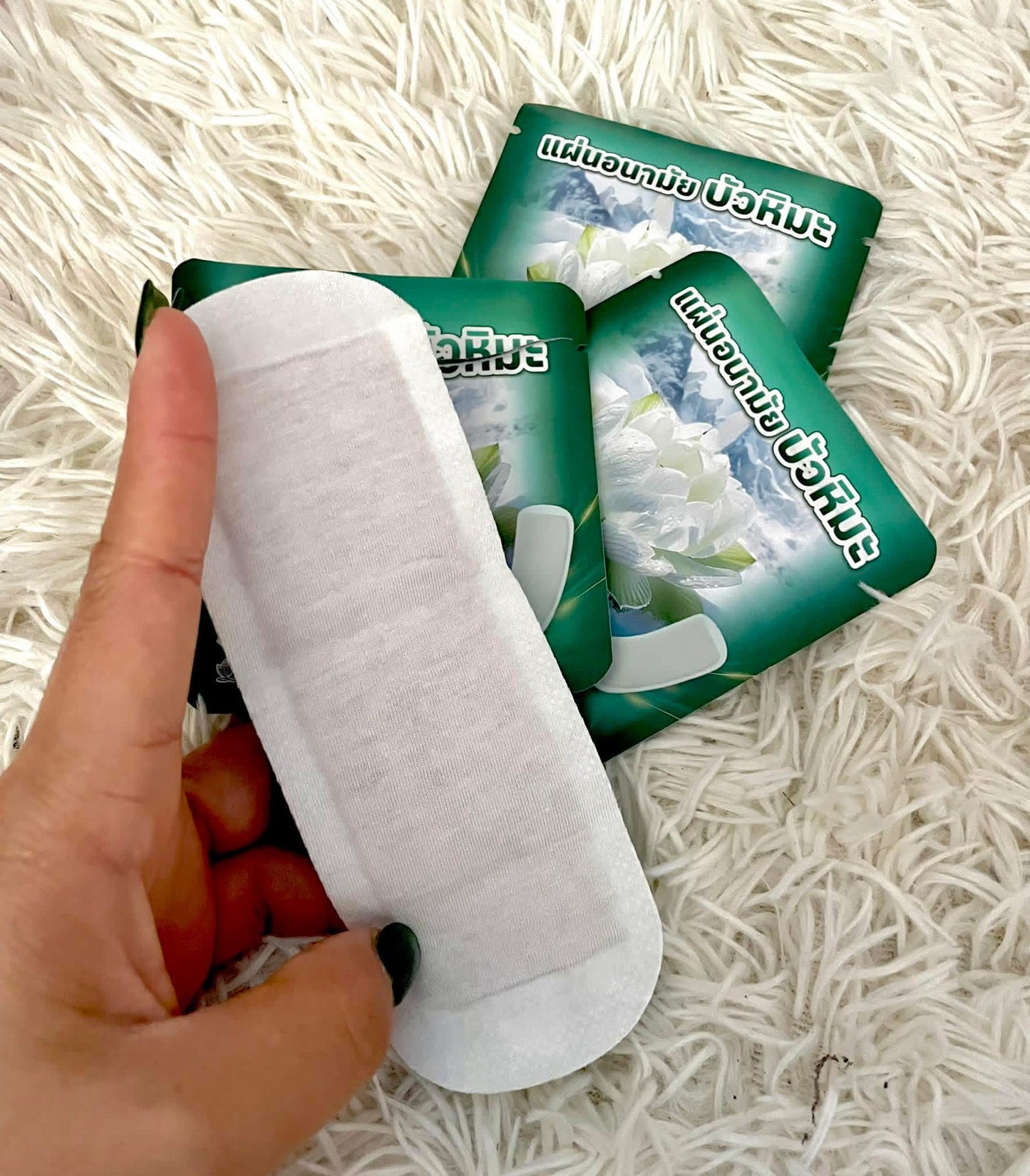 Lorita Snow Lotus Herbal Sanitary Liners by Kxh Official Store, individual liners with herbal infusion for comfort and freshness
