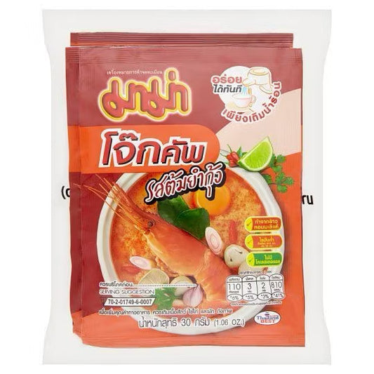 Mama’s Instant Tom Yum Shrimp Porridge