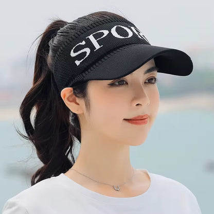 Premium Knit Athletic Sun Visor
