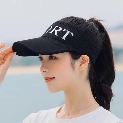 Premium Knit Athletic Sun Visor