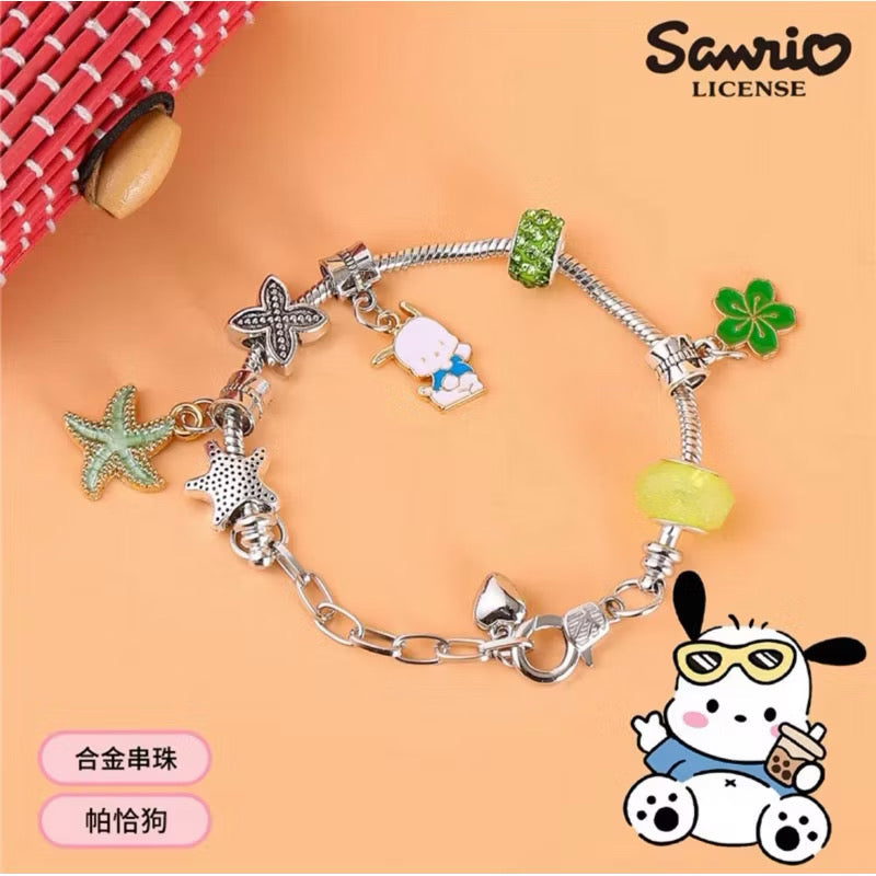 Sanrio character charms snake chain