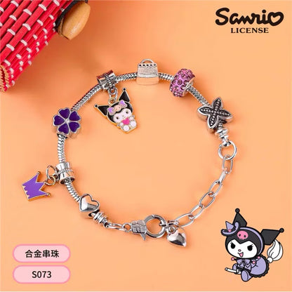 Sanrio character charms snake chain