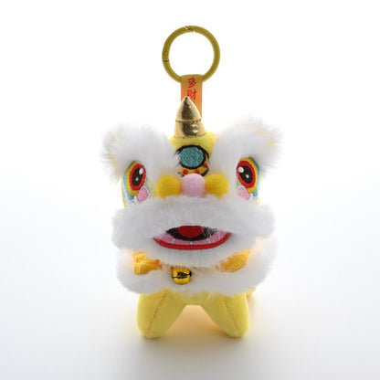 Lion Dance plush keychains